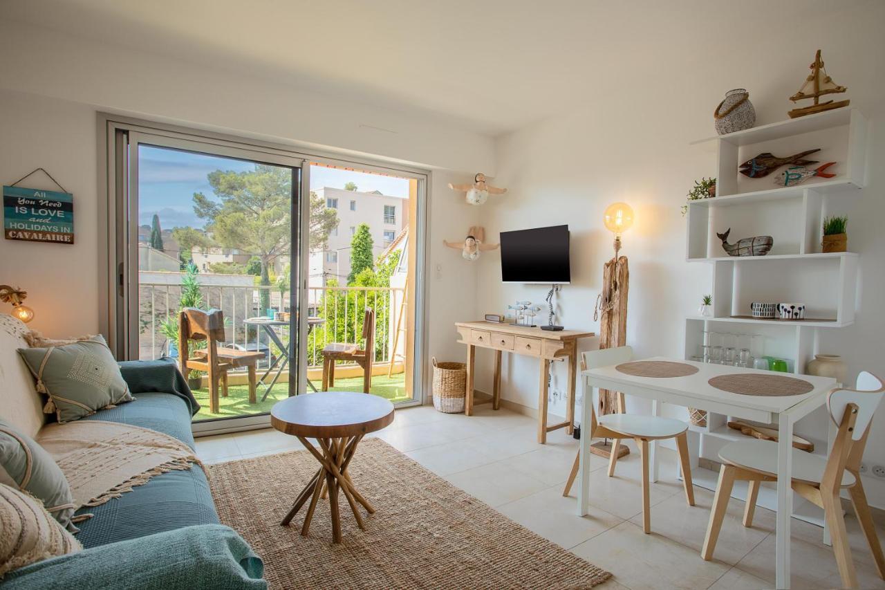 Studio Golfe De Saint Tropez 滨海卡瓦莱尔 外观 照片